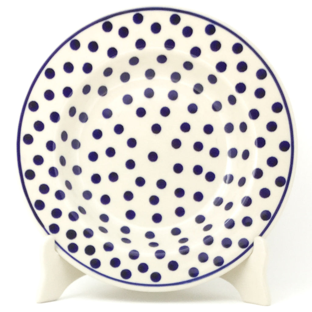 Soup Plate in Blue Polka-Dot