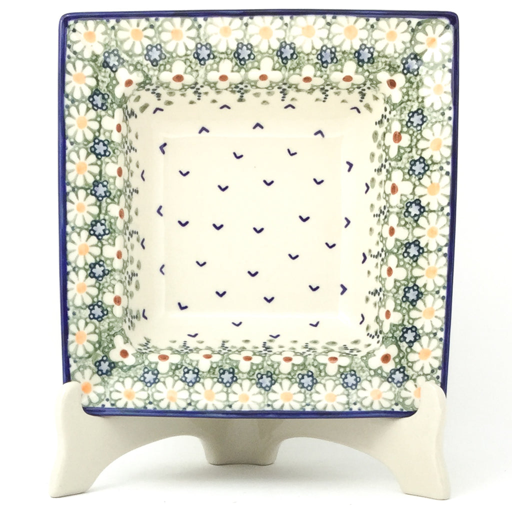 Square Soup Plate in Spring
