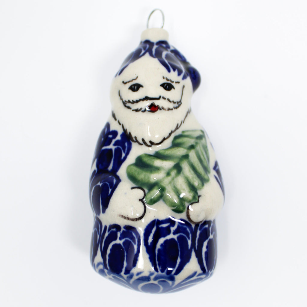 Old Santa-Ornament in Perennial Bulbs