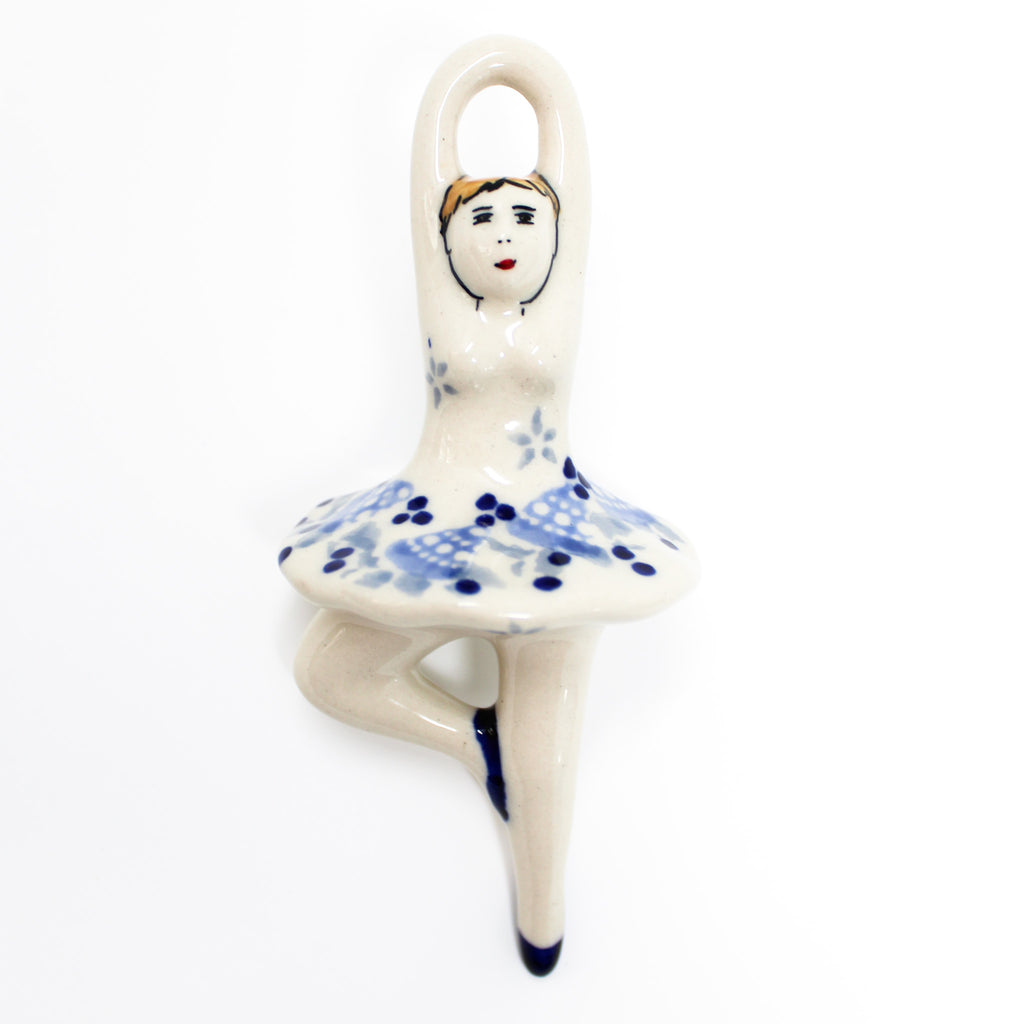Ballerina-Ornament in Holiday Bells