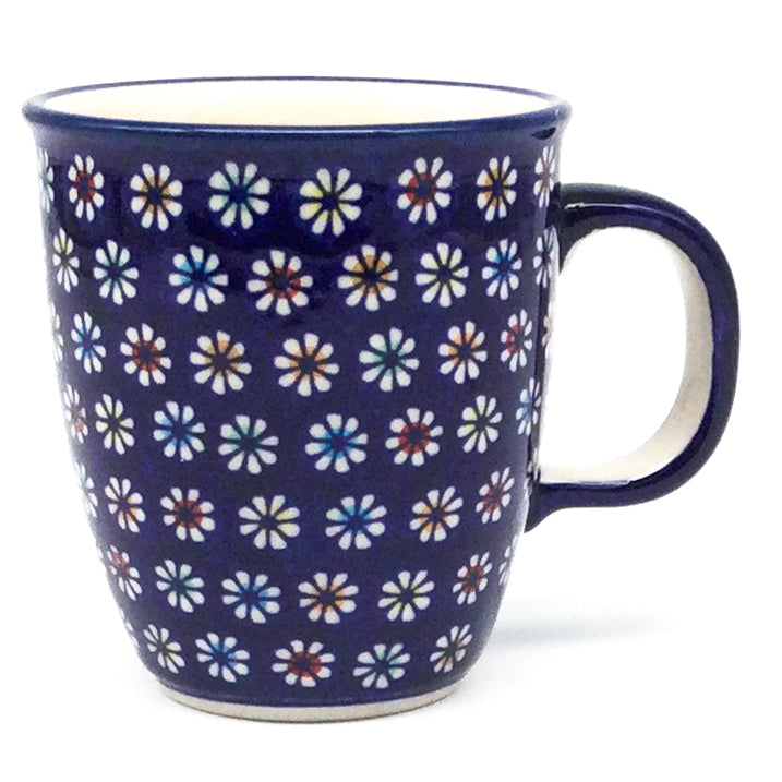 Bistro Cup 10.5 oz in Tiny Flowers on Blue