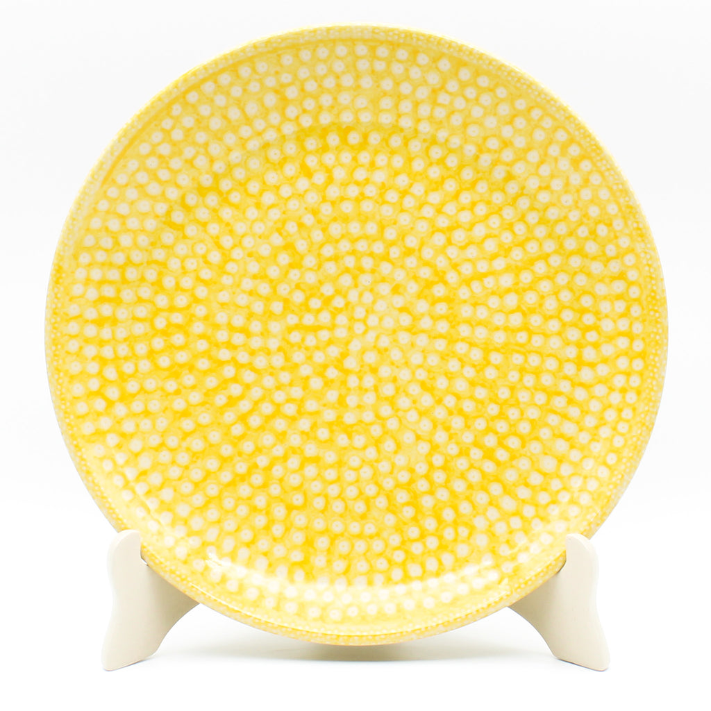 Dinner Plate 10" in Yellow Elegance