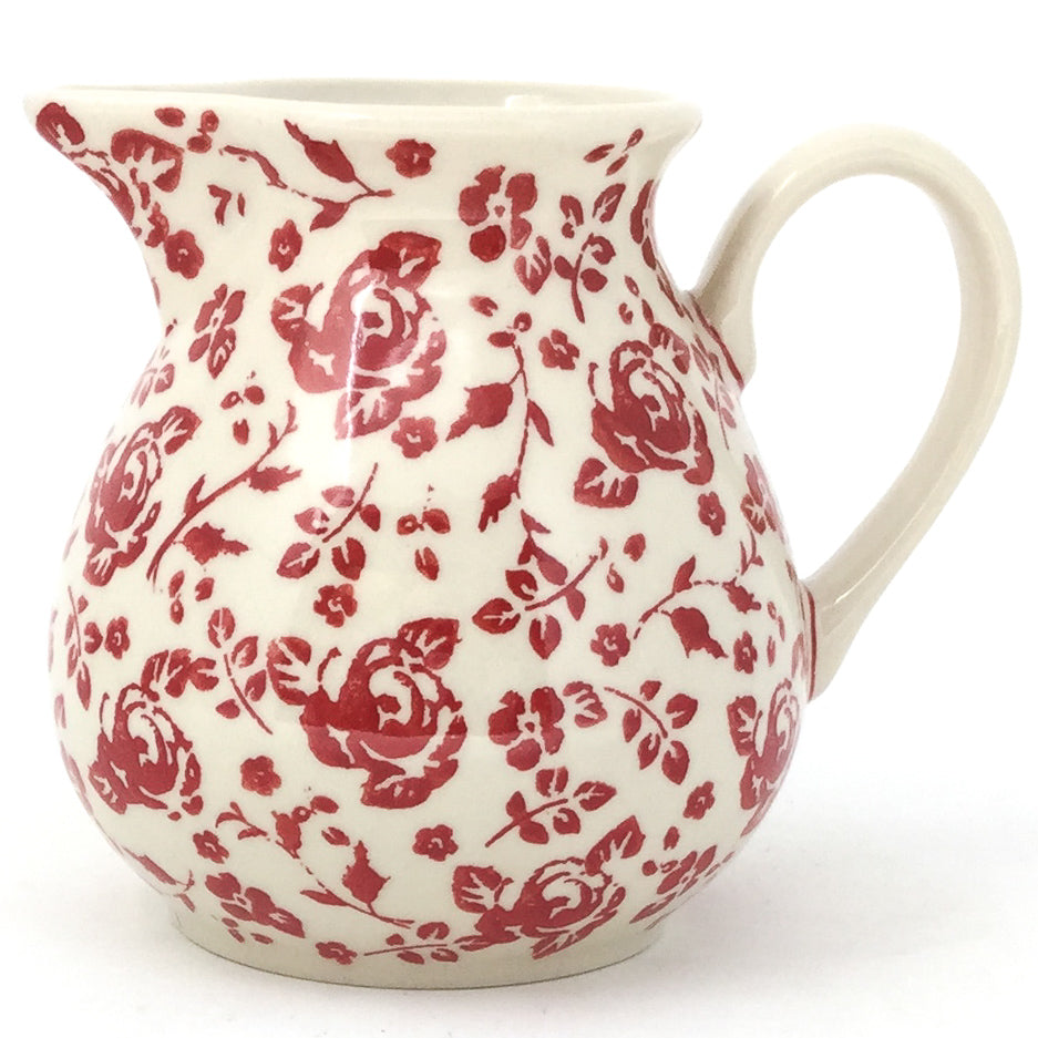 Family Style Creamer 16 oz in Antique Red