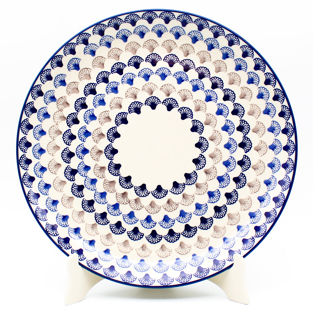 Round Platter 12.5" in Seashells