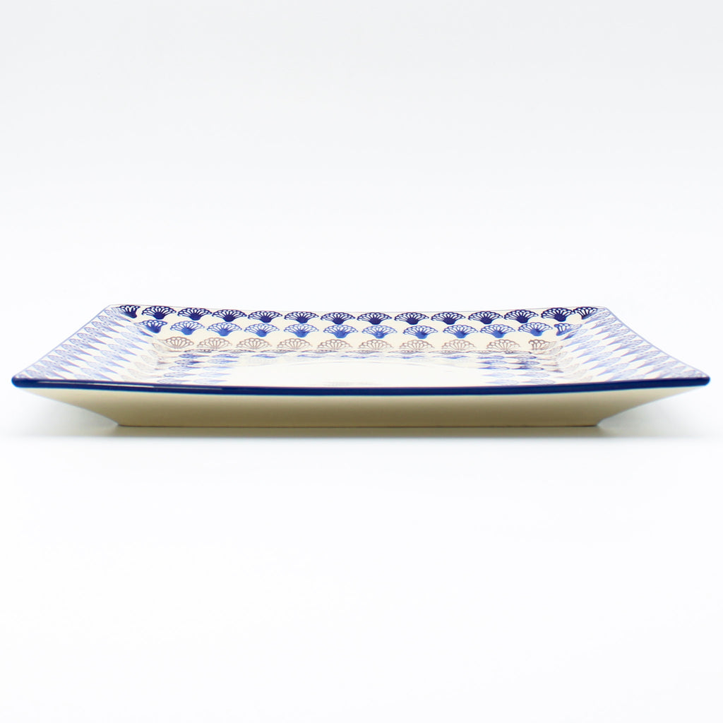 Square Platter in Seashells