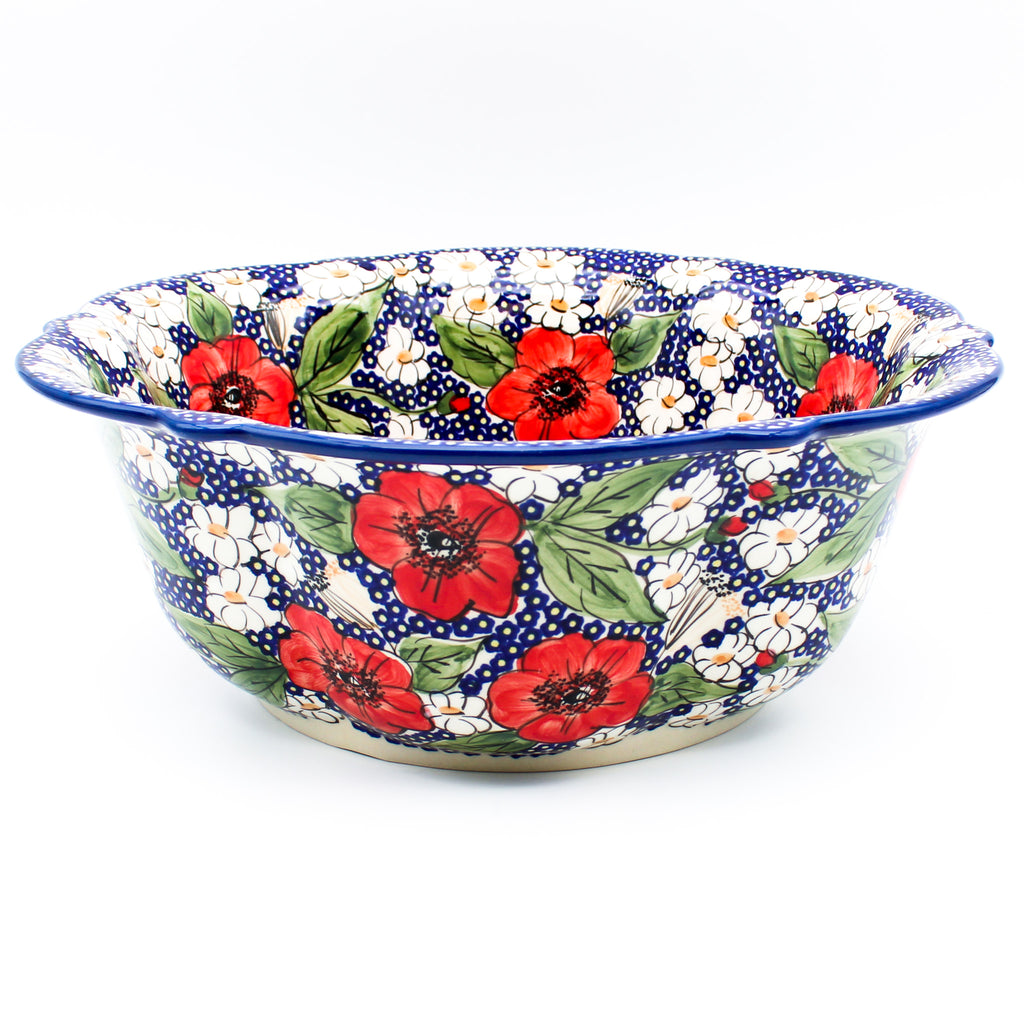 Lg Retro Bowl in Endless Garden