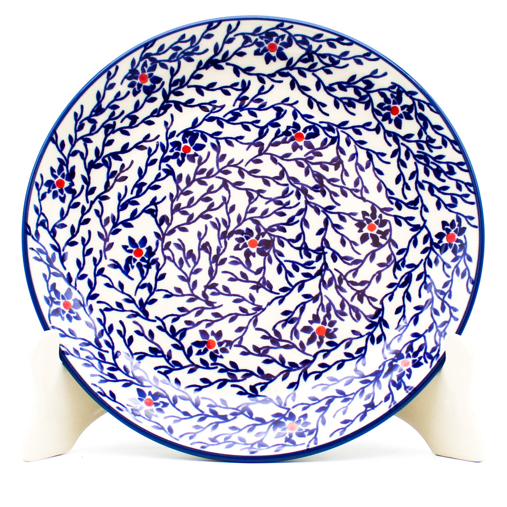 Luncheon Plate in Touch of Red