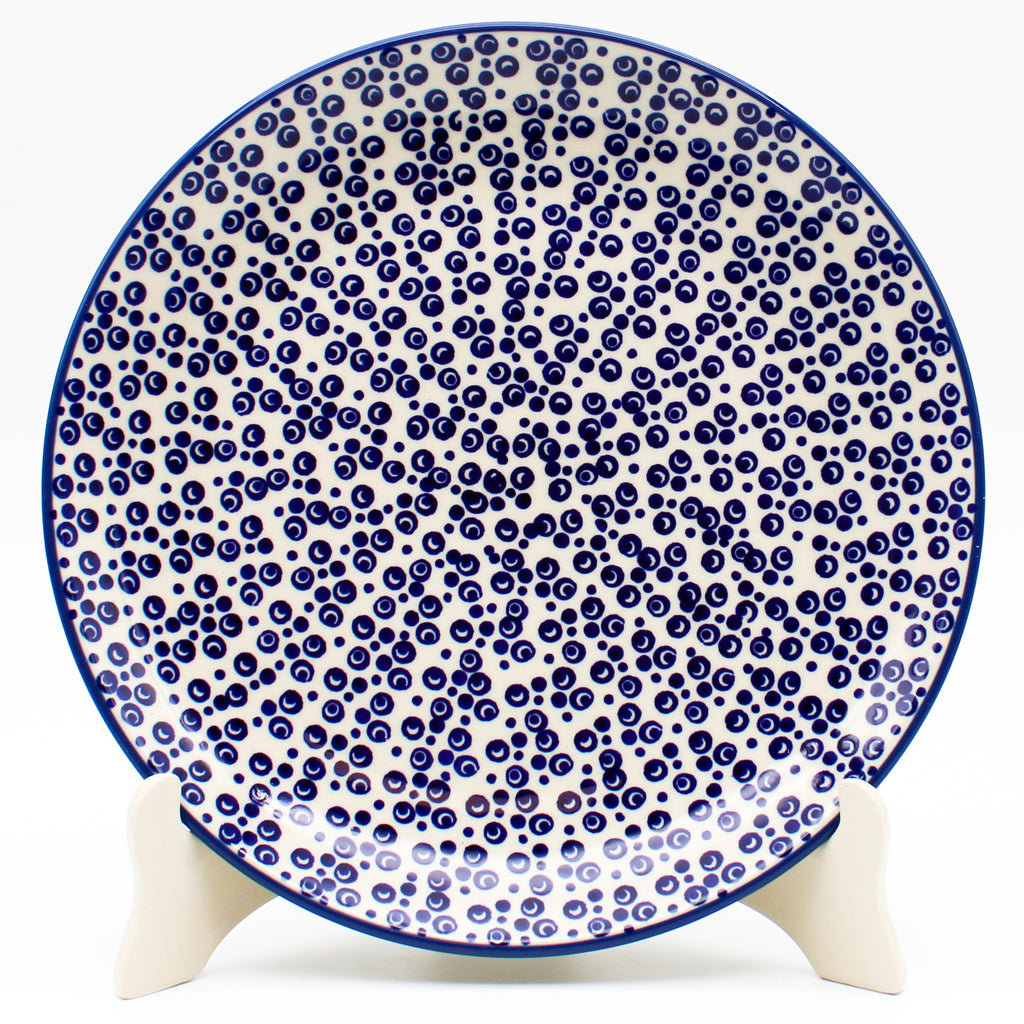 Dinner Plate 10" in Fish Bubbles