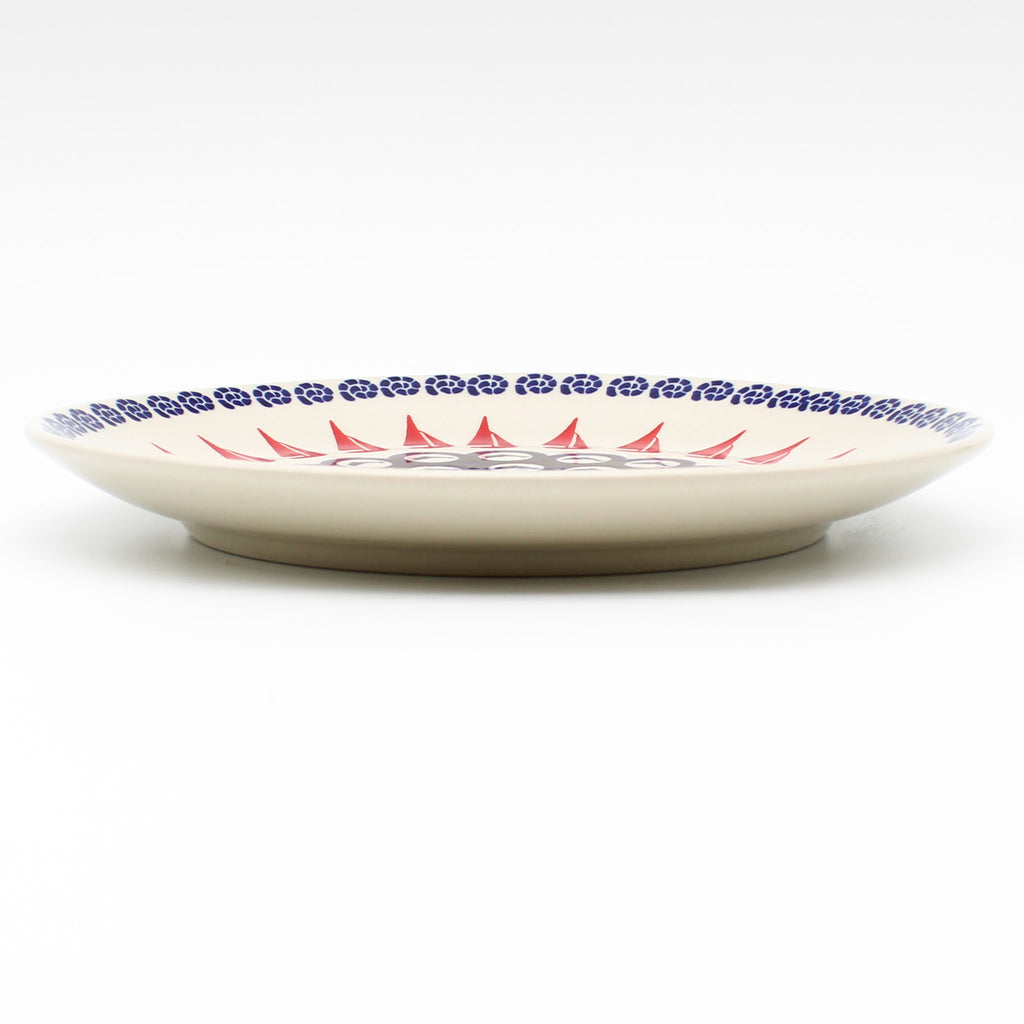 Luncheon Plate in Red Sail