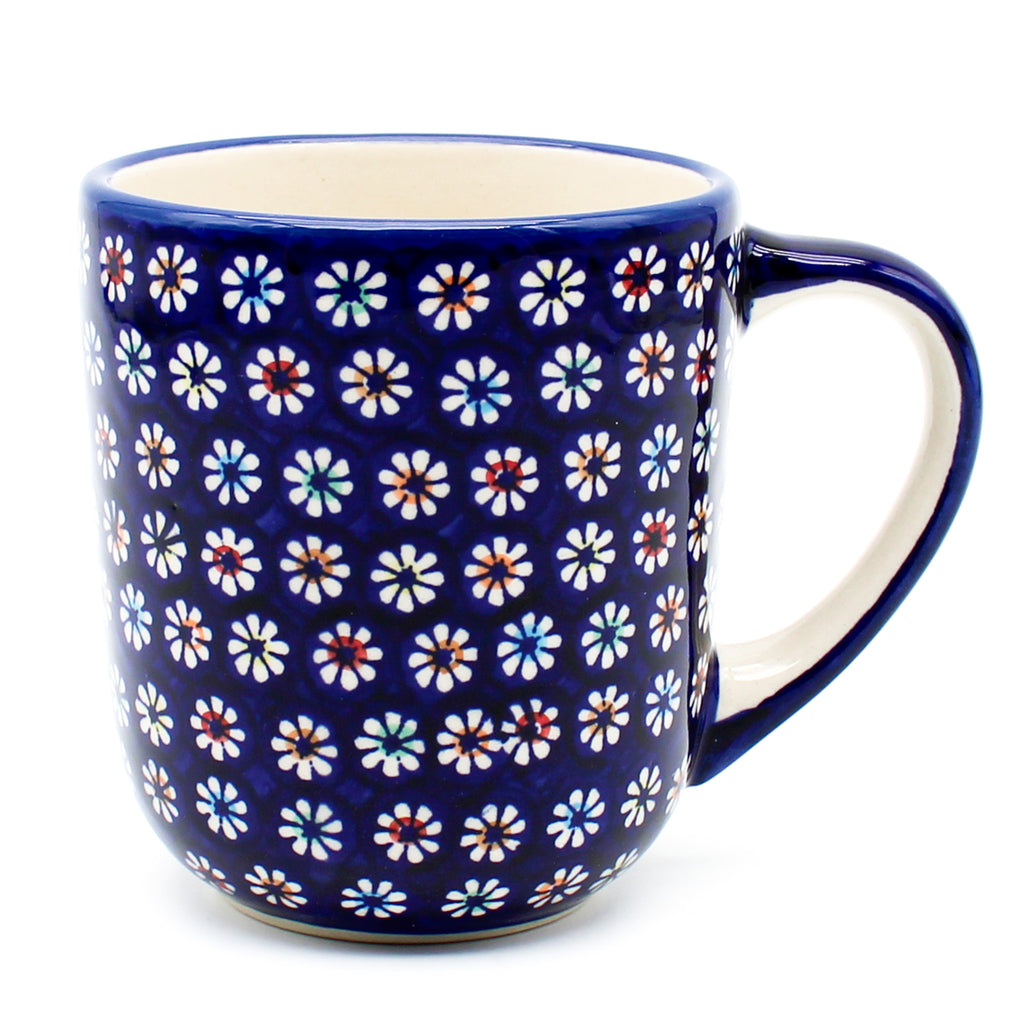Magda Cup 16 oz in Tiny Flowers on Blue