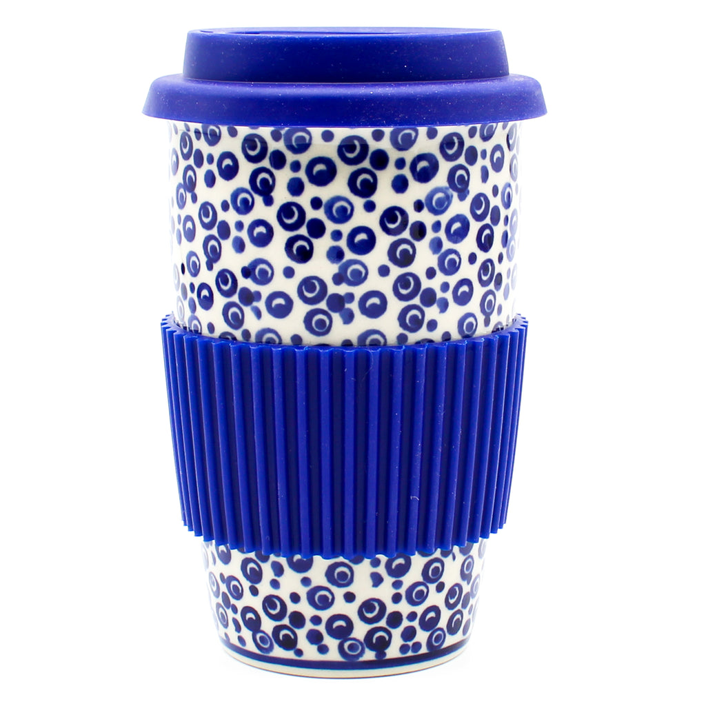 Travel Cup 14 oz in Fish Bubbles