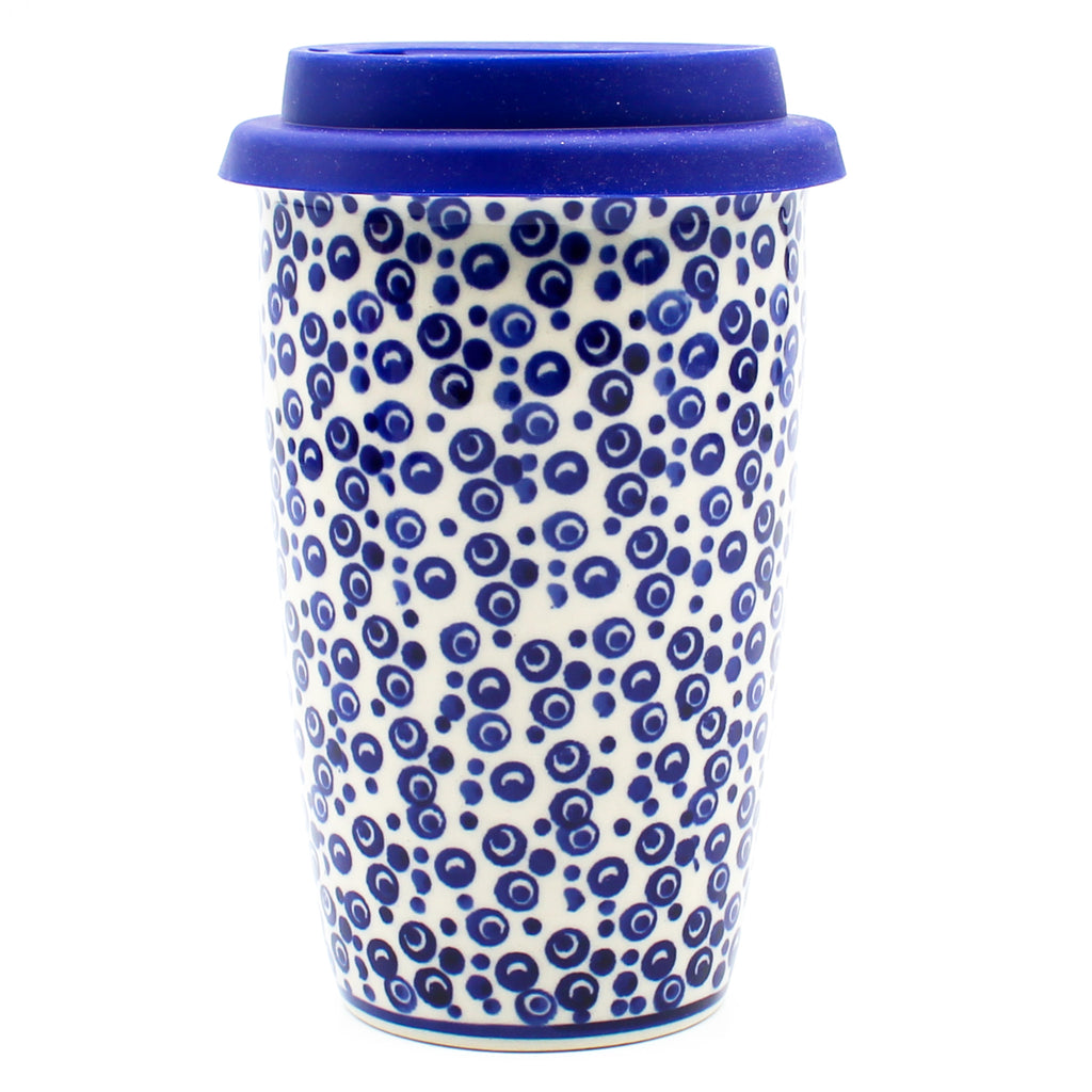 Travel Cup 14 oz in Fish Bubbles