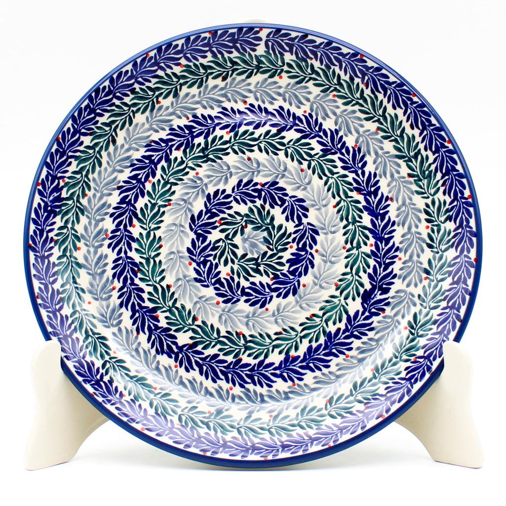 Luncheon Plate in Spruce Garland