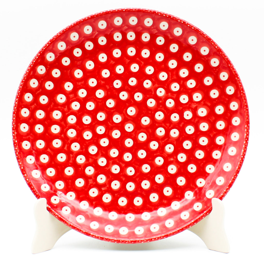 Dinner Plate 10" in Red Tradition