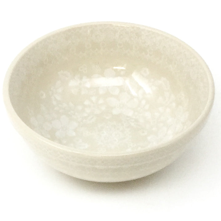Dessert Bowl 12 oz in White on White