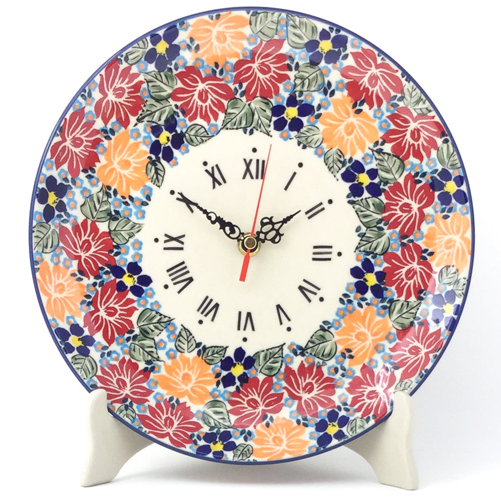 Plate Wall Clock in Just Glorious