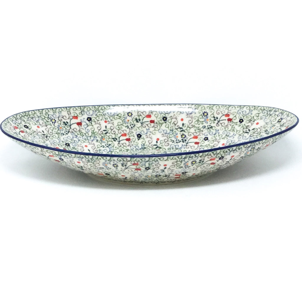 Lg Modern Oval Server in Early Spring