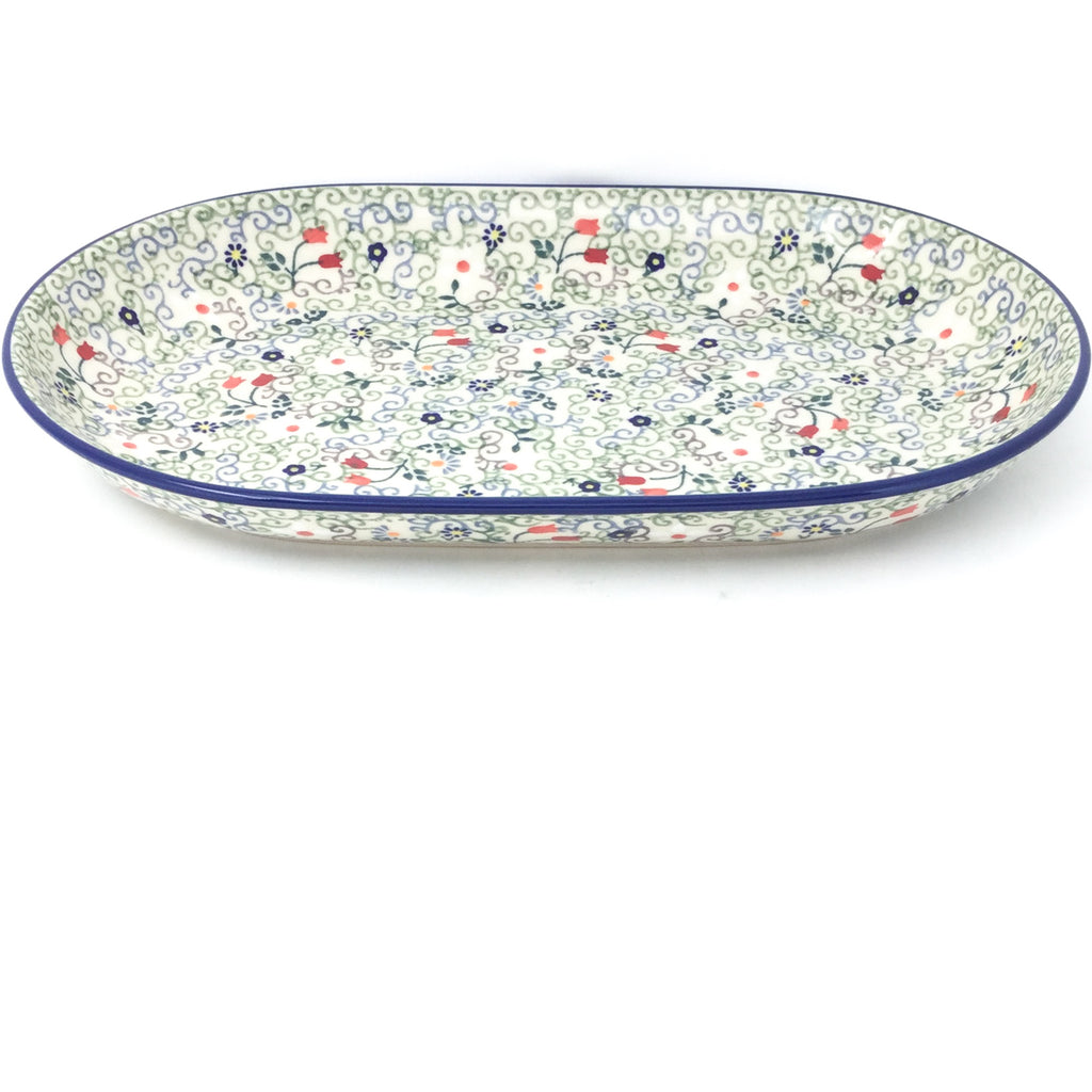 Md Oval Platter in Early Spring
