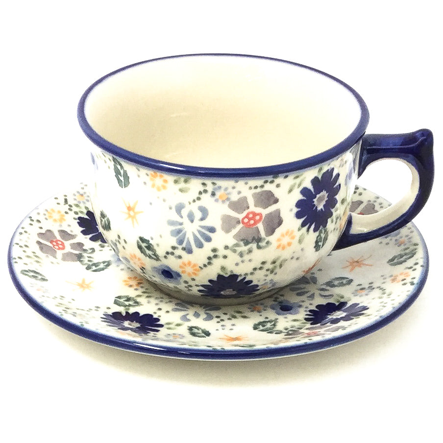 Tea Cup w/Saucer 8 oz in Morning Breeze