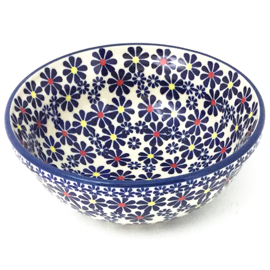 New Soup Bowl 20 oz in Flowers on White