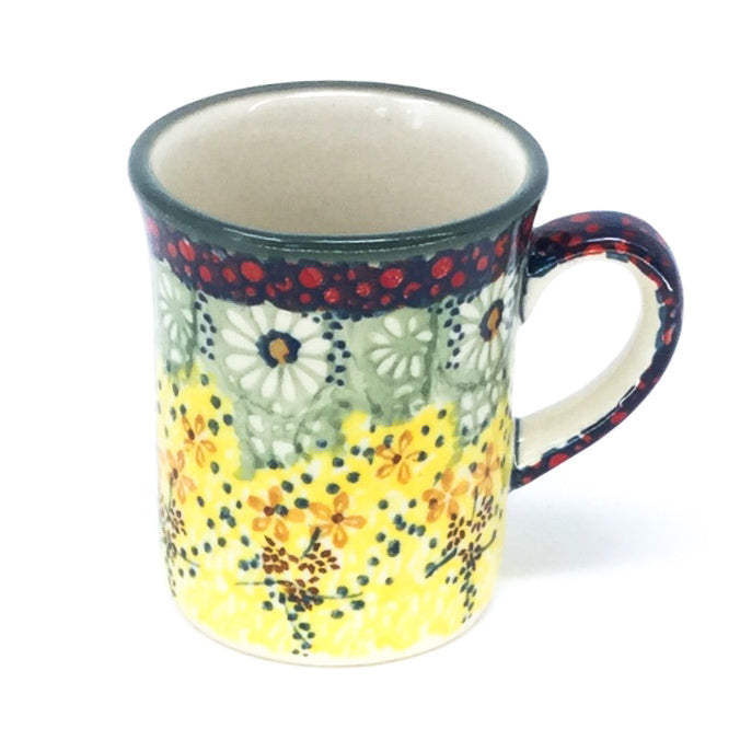 Polish Pottery Espresso Cup 4 oz in Cottage Decor Cottage Decor